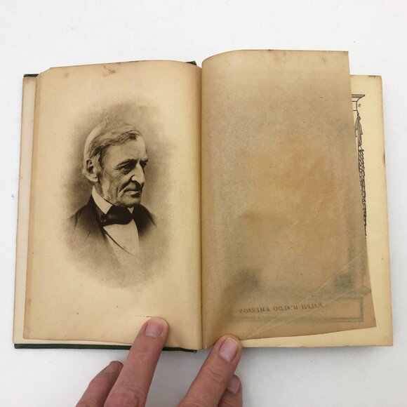 Essays by Ralph Waldo Emerson 1st & 2nd Series in One Volume HB 1926 1st Edition - Picture 6 of 11